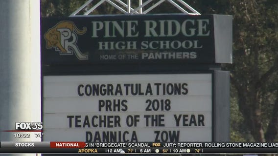 Extra security during Pine Ridge HS football game