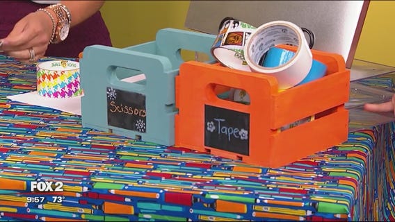 Back-to-school organization DIYs