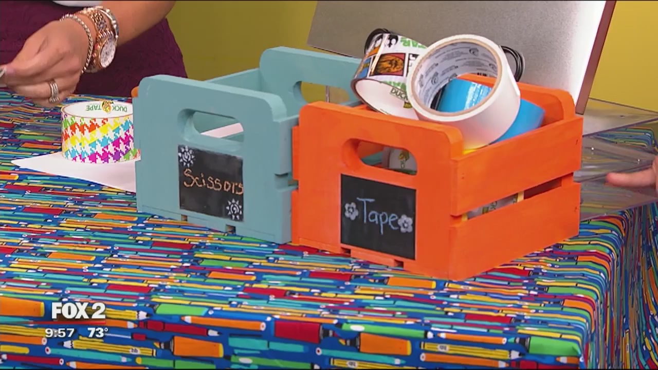 Back-to-school organization DIYs