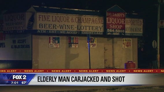 81-year-old man shot twice, carjacked