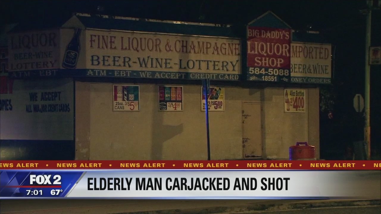 81-year-old man shot twice, carjacked