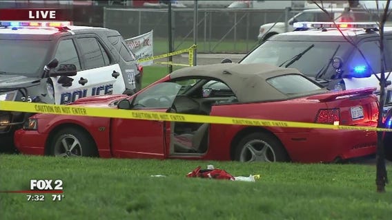 Chase ends, suspect shot by police in Clinton Township