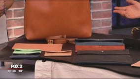 Douglas and Co. handcrafting leather goods in Detroit