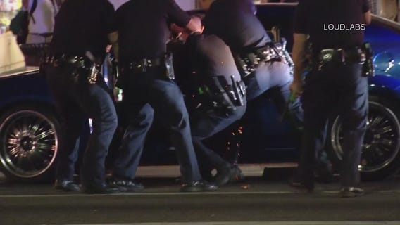Stolen vehicle suspect arrested near Hollywood Walk of Fame after chase