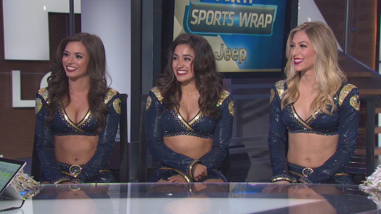 LA Rams cheerleaders discuss auditions for 2017 season