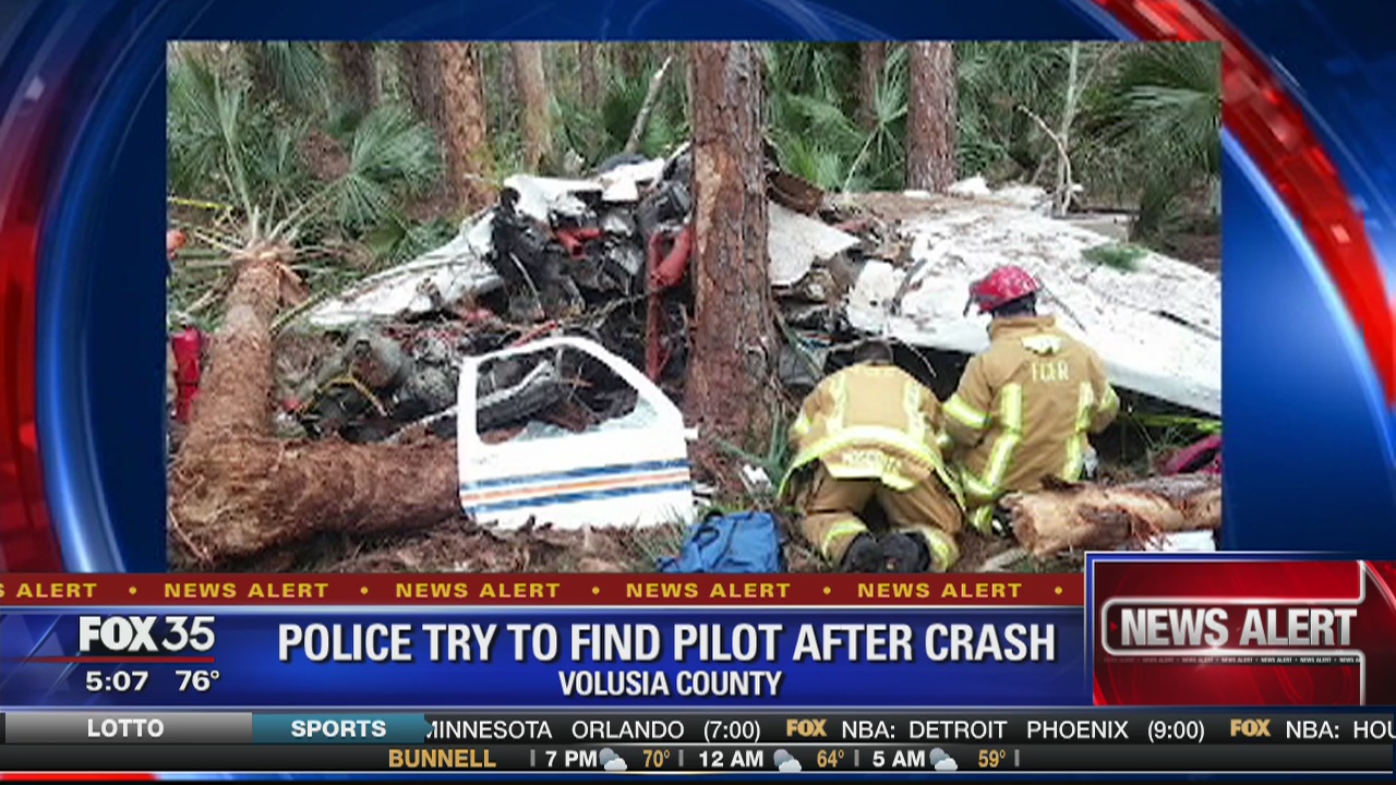 Search for pilot after small plane crash | FOX 35 Orlando