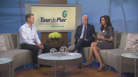 Heath Gregory and Maria Quiban discuss 'Tour De Pier' fundraiser for cancer charities
