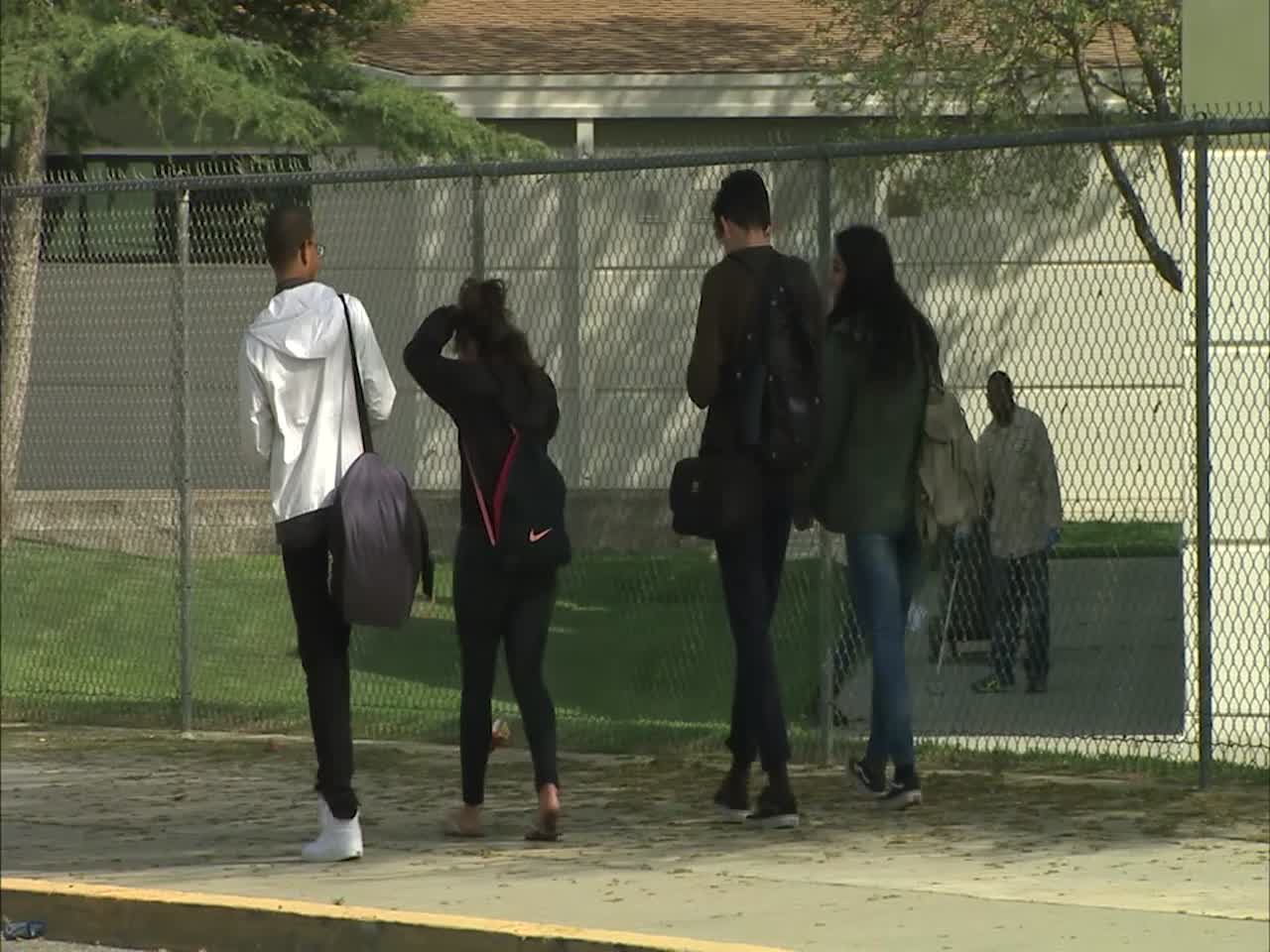 2 Banning students arrested for alleged shooting plot