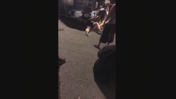 Underage Kid Runs Over Mom