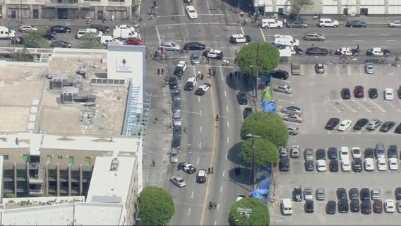 Officer involved shooting on Skid Row