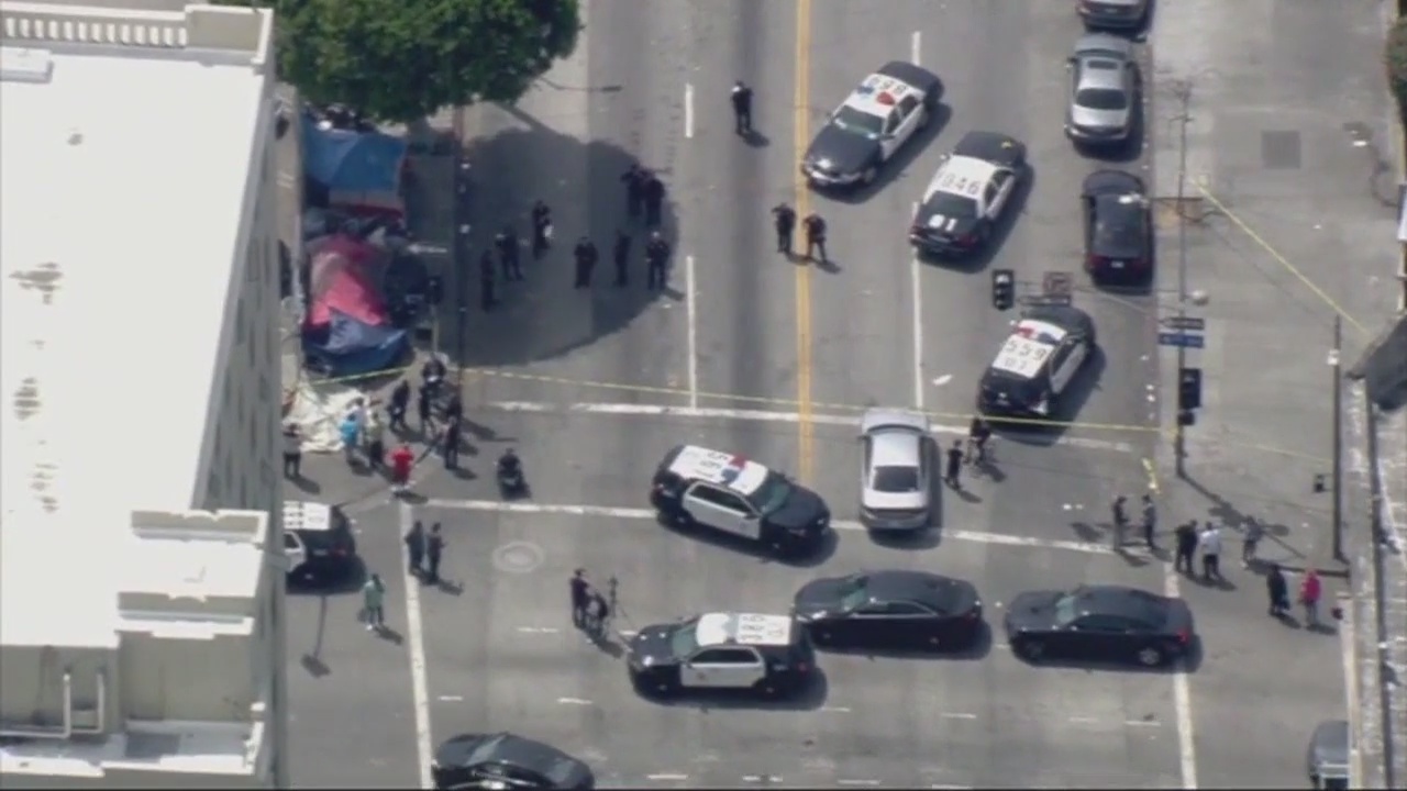 Man Stabbed Several People On Skid Row