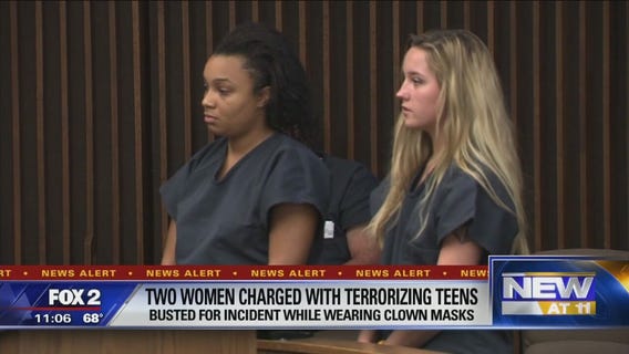 'Morons' in clown costumes arrested for trying to scare teens in Roseville