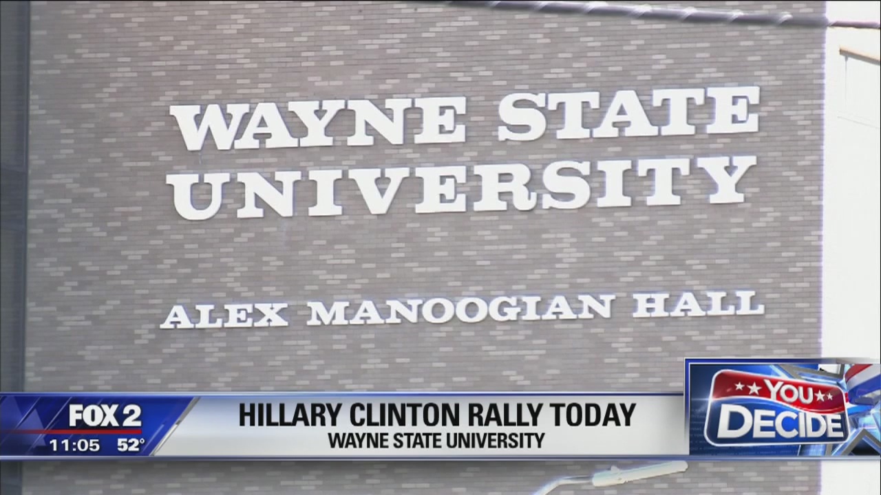 Hillary Clinton to speak at Wayne State Oct. 10