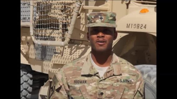 Spc. Jamal Rodman of Lakeland