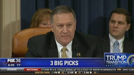 Trump announces 3 cabinet picks