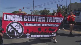 May Day rally in Boyle Heights