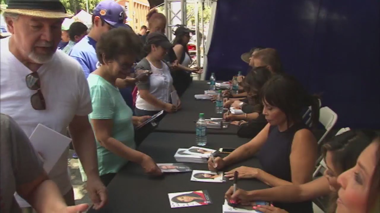 FOX 11 family meets your family at Fiesta Broadway