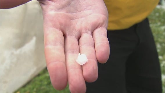 Storm brings rainfall, hail and snow to SoCal