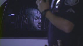 Suspected package thief in custody after chase, hiding in movie theater