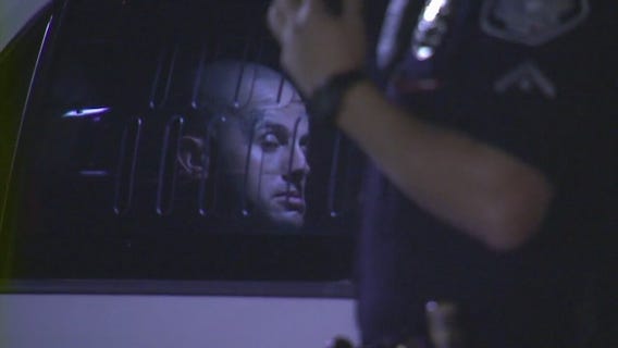 Suspected package thief in custody after chase, hiding in movie theater