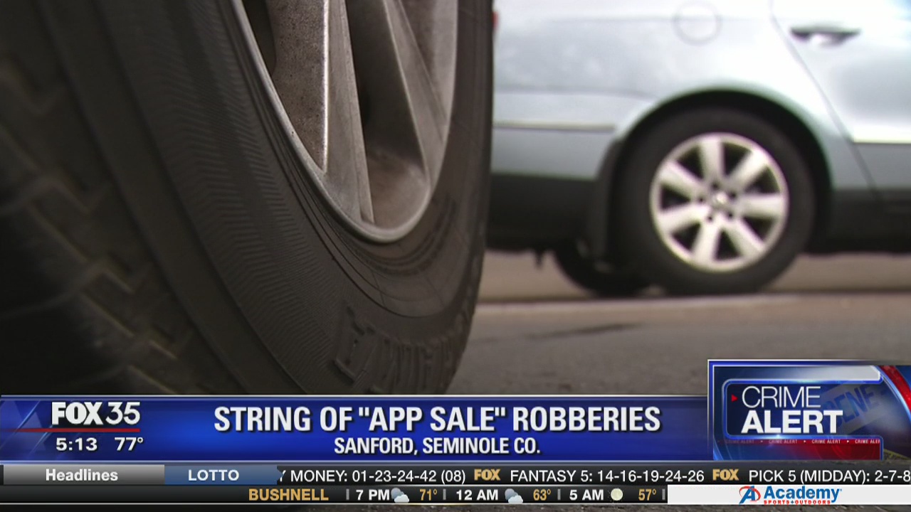 String of app sale robberies reported | FOX 35 Orlando