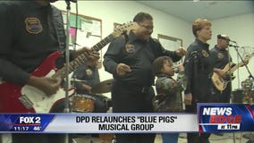 Detroit Police Department relaunches musical group, Blue Pigs