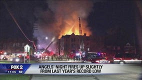 Volunteer patrols help keep Detroit Angels' Night fires low