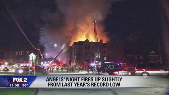 Volunteer patrols help keep Detroit Angels' Night fires low