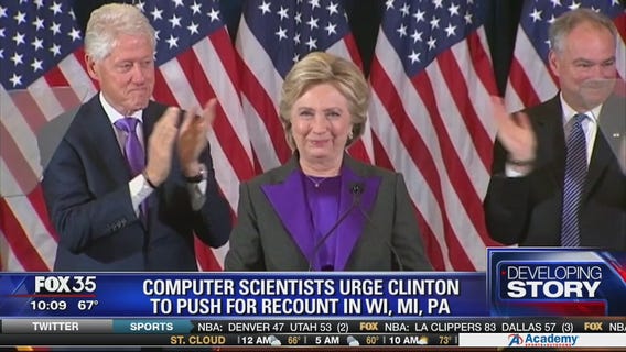 Push for recount in 3 states