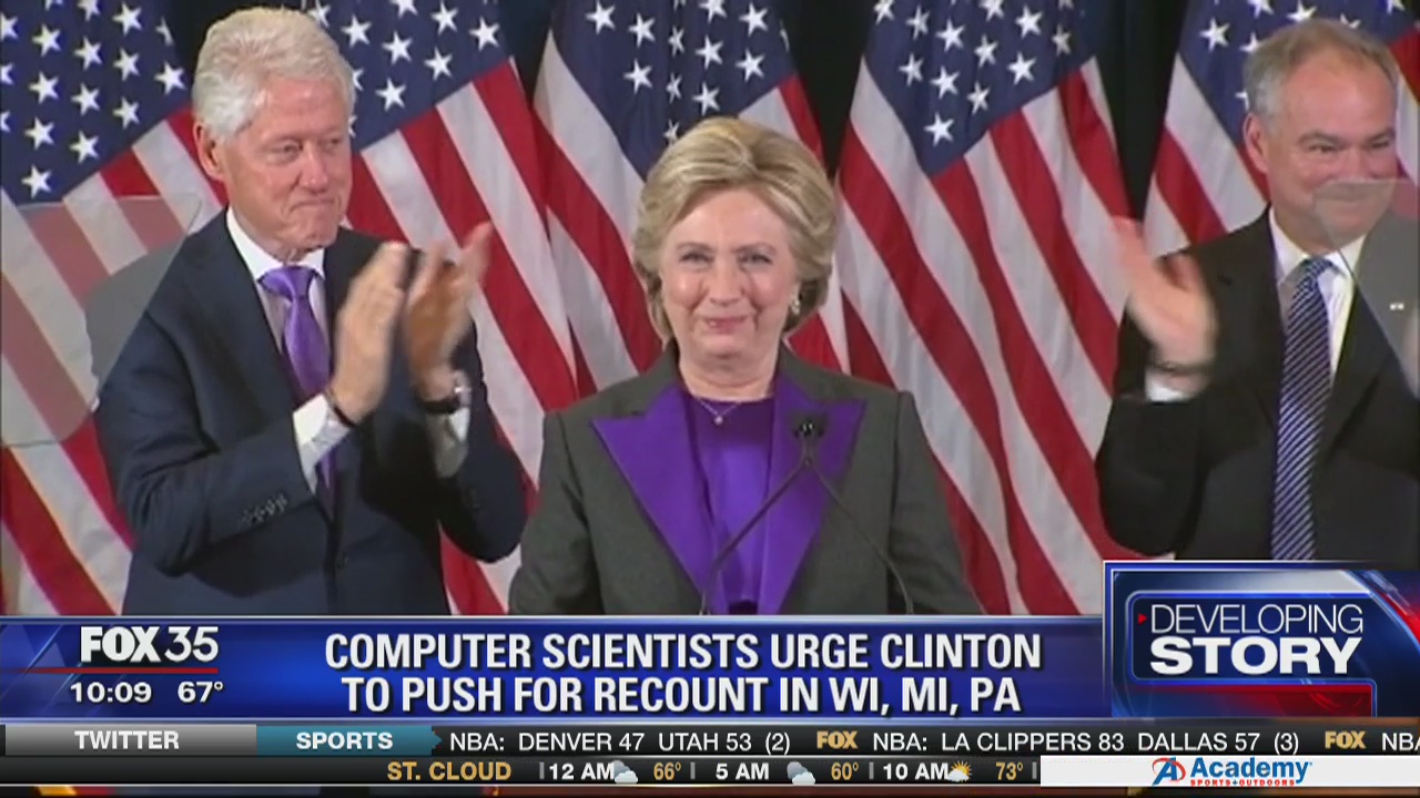 Push for recount in 3 states