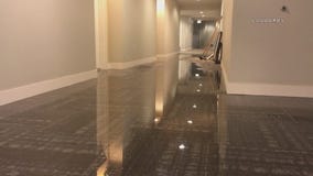 Malfunctioning sprinklers flood apartments in Glendale