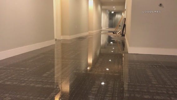 Malfunctioning sprinklers flood apartments in Glendale