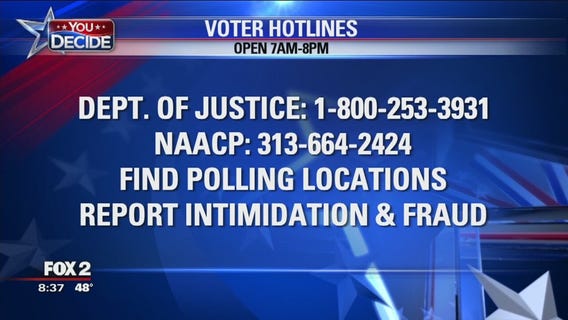 Problems at the poll? Here's who to call