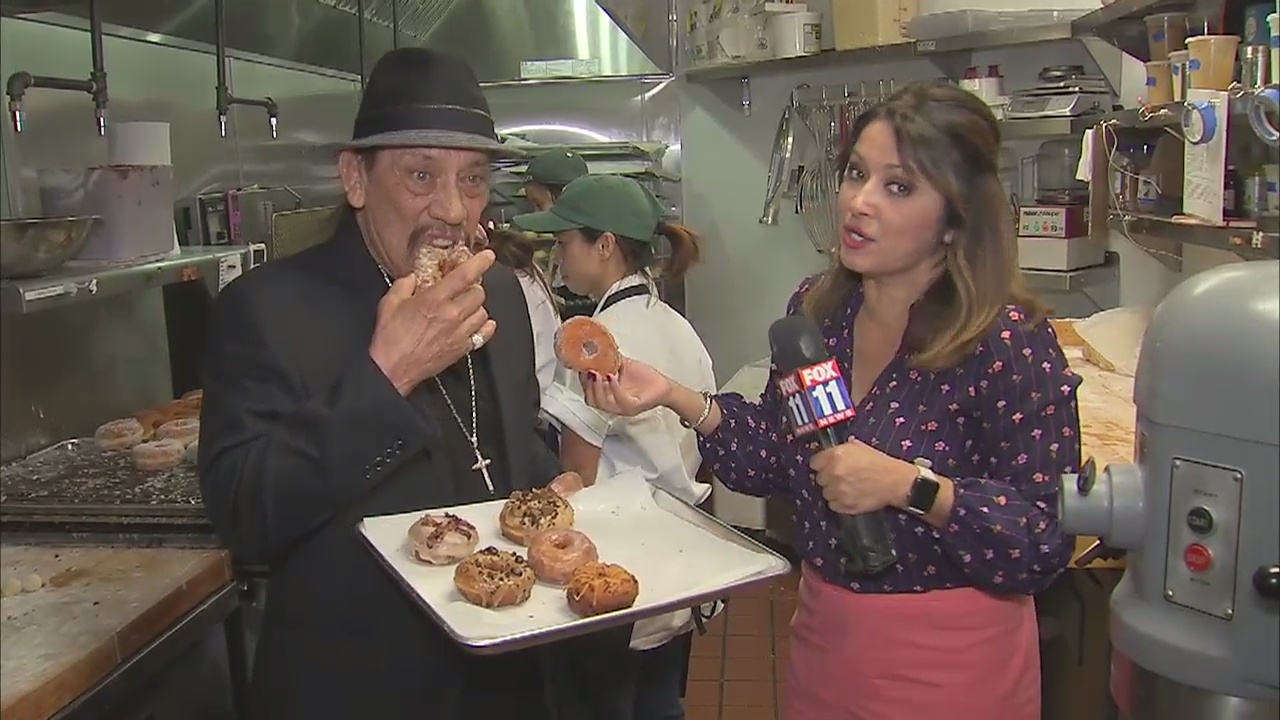Celebrating National Doughnut Day with Danny Trejo