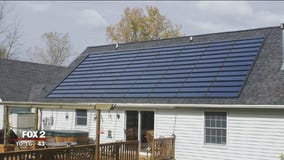 Michigan company has made solar shingles for years