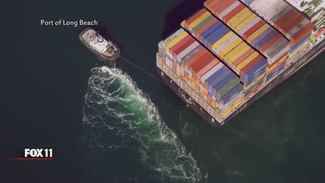 Fox 11 In Depth: Port of Long Beach interview with Mario