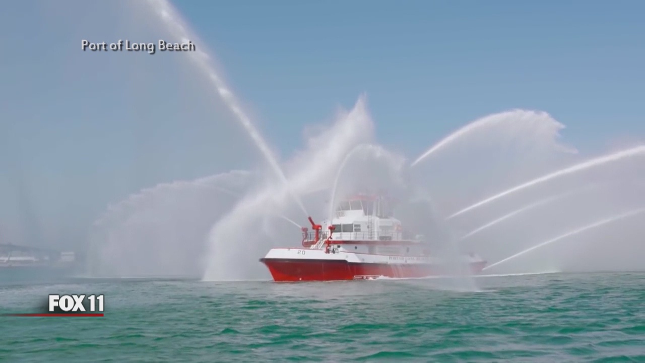 Fox 11 In Depth: Port of Long Beach Fire Boat