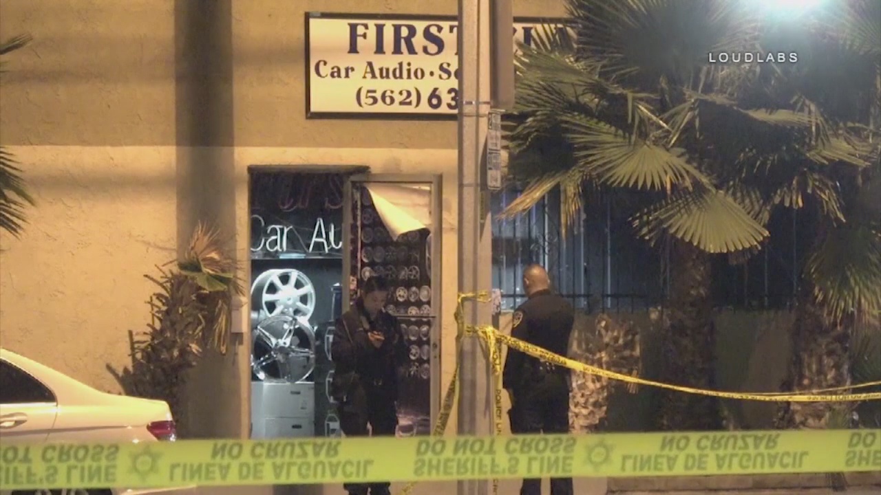 Downey car audio shop owner shoots alleged robbers; 2 killed