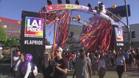 West Hollywood Pride March Protest
