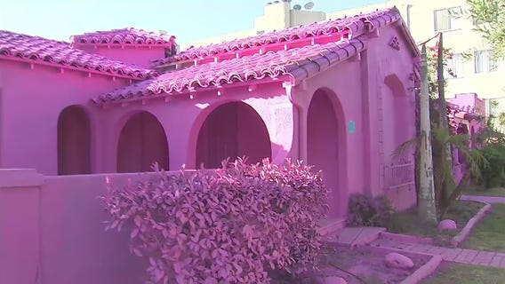 Art or an eye sore? Hot pink houses in Mid-City causing controversy