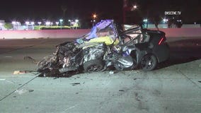 2 killed in wrong-way crash on 5 Freeway in Anaheim