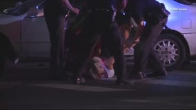 Woman arrested in Van Nuys after high-speed chase in alleged stolen car