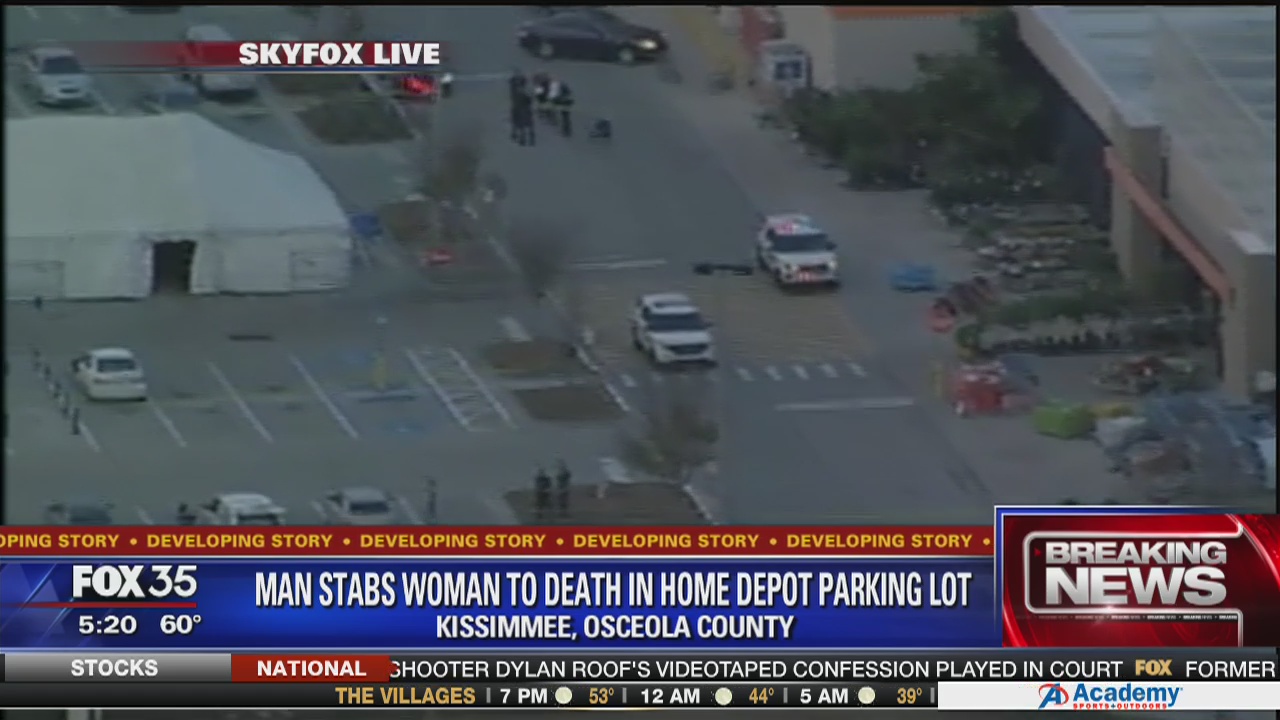 Man stabs woman in Home Depot parking lot | FOX 35 Orlando