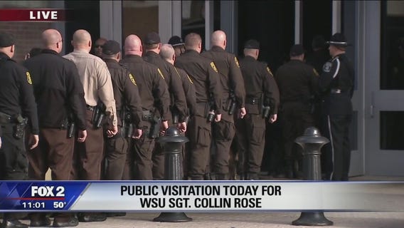 Hundreds of K9 officers line up to pay respects for fallen WSU sergeant
