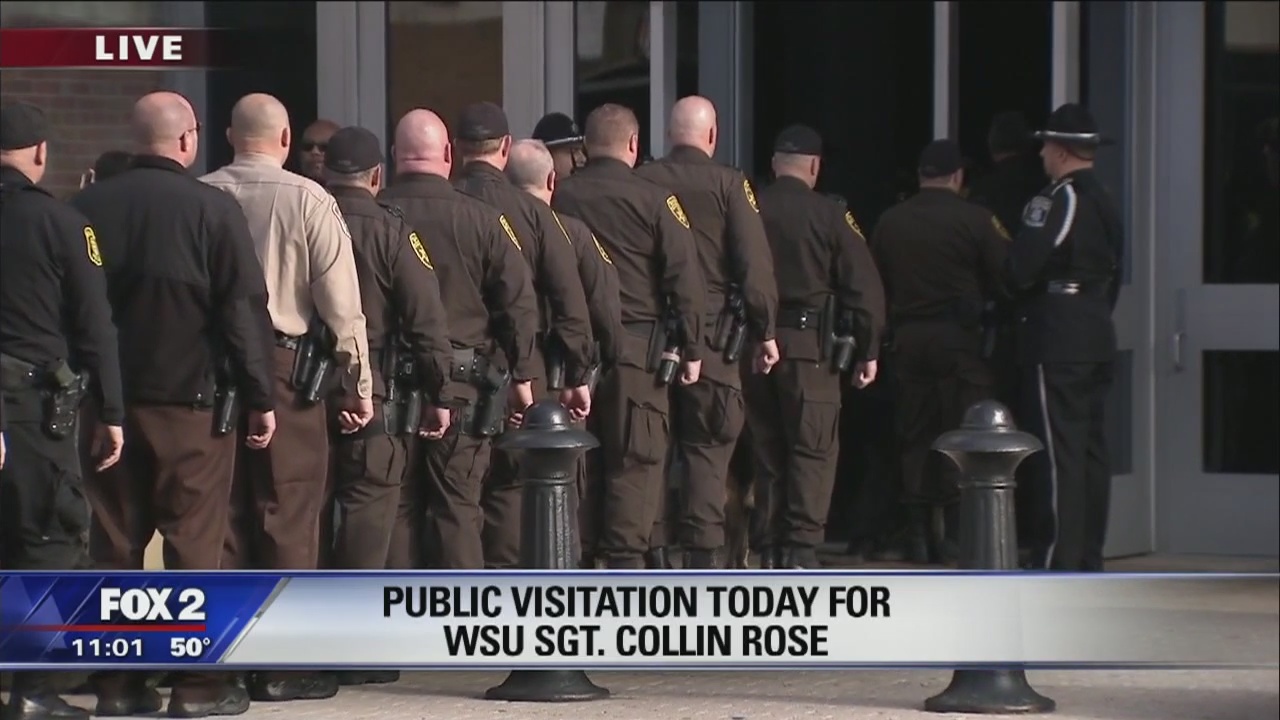 Hundreds of K9 officers line up to pay respects for fallen WSU sergeant