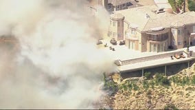 Burbank brush fire evacuations lifted