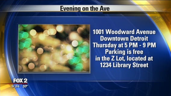 Evening on the Avenue shopping event Dec. 8