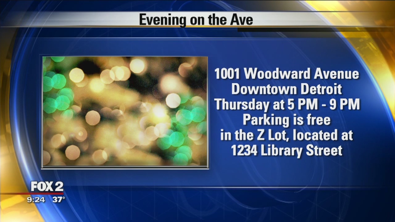 Evening on the Avenue shopping event Dec. 8