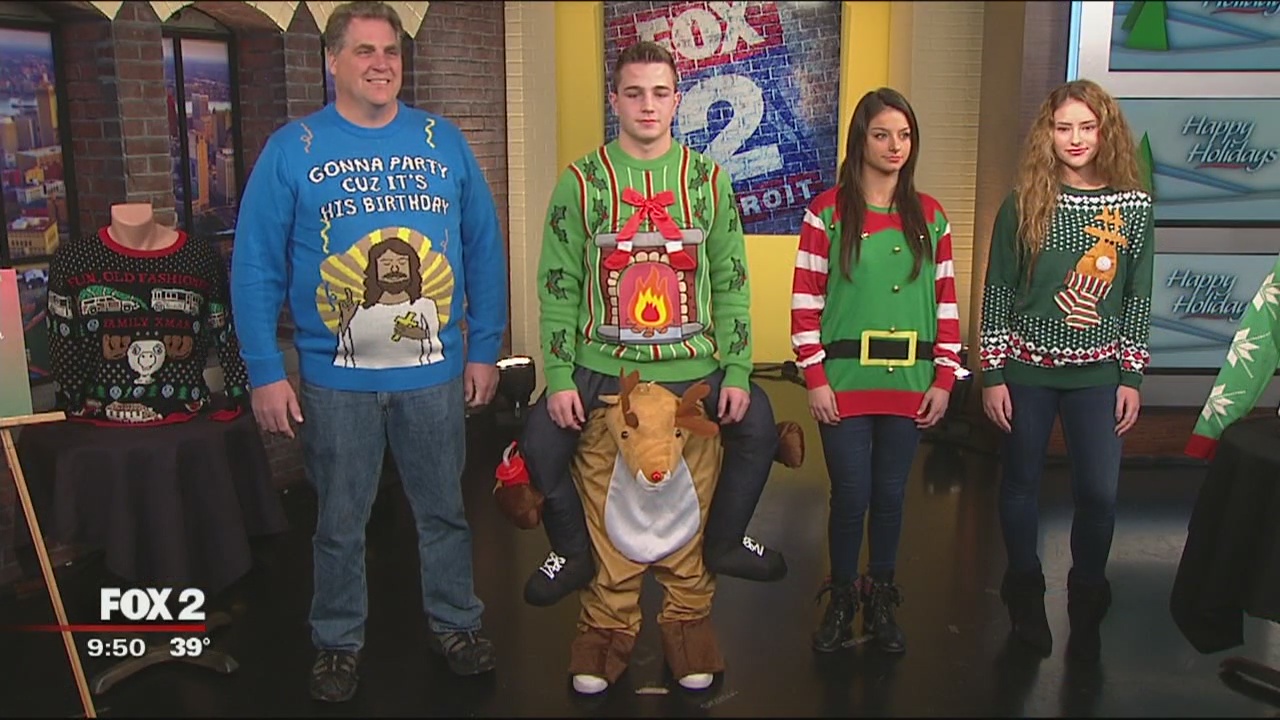 You've seen them, now here's how to create your own ugly Christmas sweater