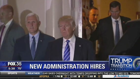 New Trump Administration hires